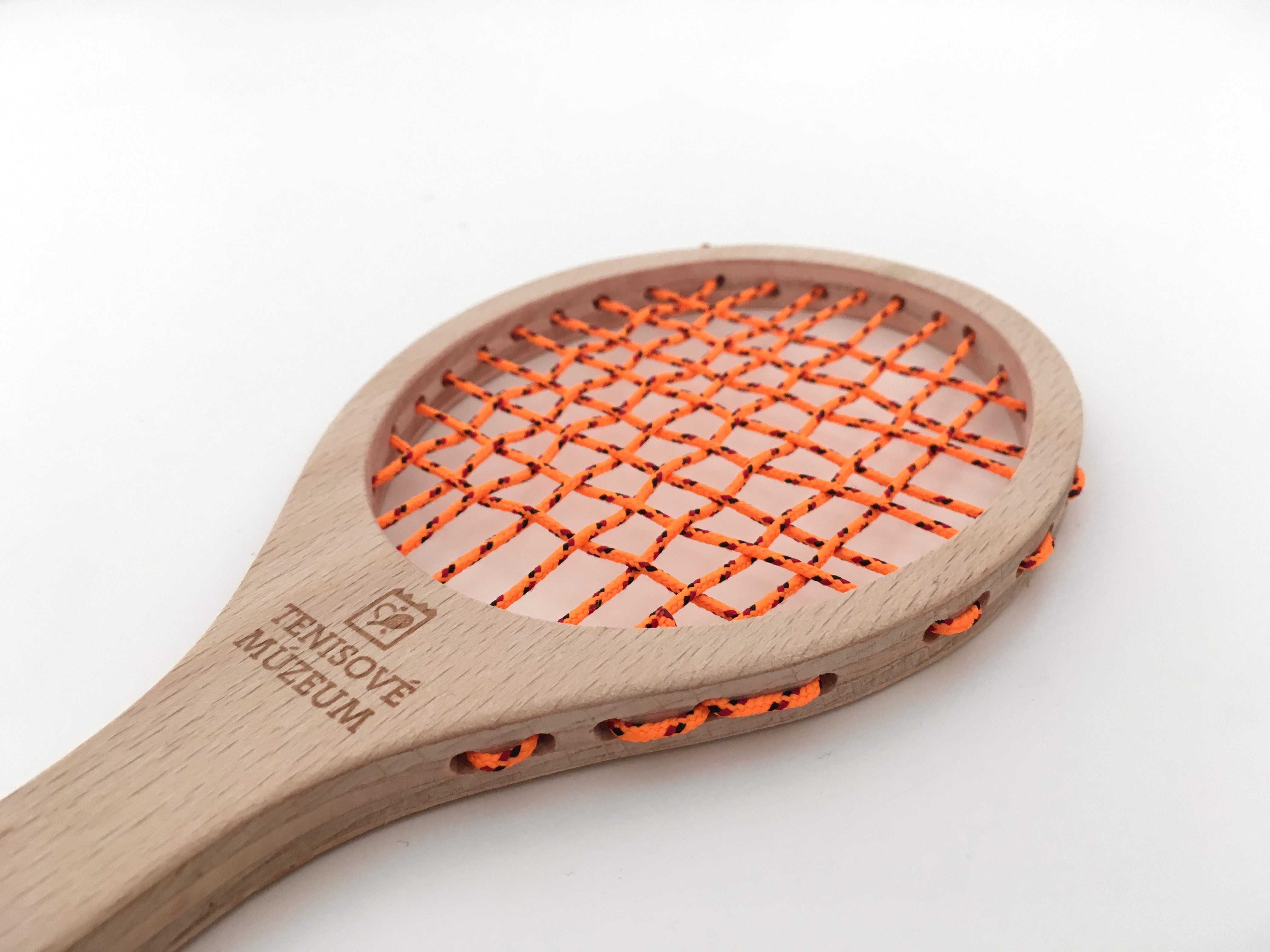 Cnc Routing Wood Tvaroch Tennis Racket 2