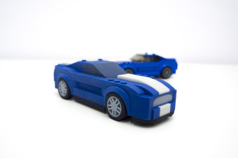 3d tlac lego mustang shelby 4